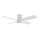VENTILADOR DE TECHO 106CM BLANCO ASPAS BLANCO-MADERA