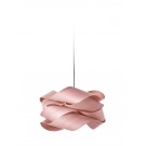 LÁMPARA COLGANTE  MADERA 46CM ROSA PALO