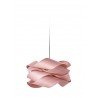 LÁMPARA COLGANTE  MADERA 46CM ROSA PALO