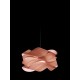 LÁMPARA COLGANTE  MADERA 46CM ROSA PALO