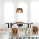 COLGANTE 53CM DIÁMETRO CORDON BEIGE