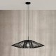 LÁMPARA COLGANTE 60CM DIÁMETRO CORDON NEGRO