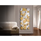 ESPEJO CIRCULOS PAN DE ORO DE 140X60CM