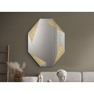 ESPEJO PAN DE ORO 120X92CM