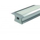 PERFIL LED EMPOTRAR ALUMINIO ANCHO 2.45CM