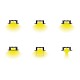 PERFIL LED EMPOTRAR PLANO ALUMINIO ANCHO 2.45CM