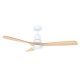 VENT DC 132CM BLANCO MADERA NATURAL WIFI