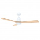VENT DC 132CM BLANCO MADERA NATURAL WIFI