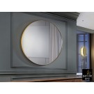ESPEJO REDONDO PAN DE ORO D120 CM