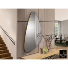ESPEJO TRAINGULAR PAN DE ORO 165X85CM