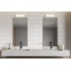 APLIQUE DE BAÑO CROMO BRILLO 35CM