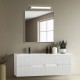 APLIQUE DE BAÑO CROMO BRILLO 35CM