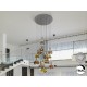 LÁMPARA DE TECHO LED CHARLIZE 16 LUCES