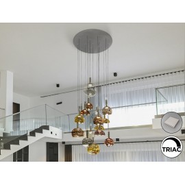 LÁMPARA DE TECHO LED CHARLIZE 16 LUCES