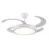 VENTILADOR DE TECHO RETRACTIL BLANCO