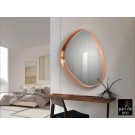 ESPEJO PAN DE ORO ROSA 92X76CM