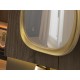 Espejo PU dorado 170X69