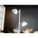 LÁMPARA DE PIE TÁCTIL, DIMABLE Y CON MANDO 2 LUCES BLANCO