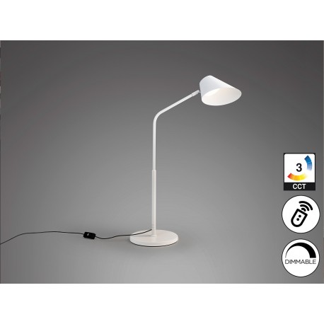 LÁMPARA SOBREMESA TÁCTIL, DIMABLE Y CON MANDO 1 LUZ BLANCO