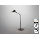 LÁMPARA SOBREMESA TÁCTIL, DIMABLE Y CON MANDO 1 LUZ NEGRO