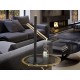 LÁMPARA DE SOBREMESA ORO BRILLO NEGRO 10W LED
