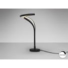 LÁMPARA DE SOBREMESA ALUMINIO NEGRO LED DIMABLE