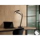LÁMPARA DE SOBREMESA ALUMINIO NEGRO LED DIMABLE