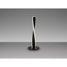 LÁMPARA DE SOBREMESA TORNADA NEGRO LED