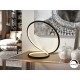 LÁMPARA DE SOBREMESA ALUMINIO NEGRO LED DIMABLE