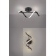 LÁMPARA ESPIRAL NEGRO LED