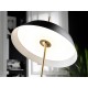 LÁMPARA DE PIE INCLINABLE NEGRO ORO LED