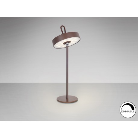 LÁMPARA DE MESA RECARGABLE REGULABLE TÁCTIL