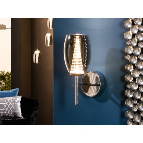 APLIQUE DE PARED LED CROMO ESPEJO