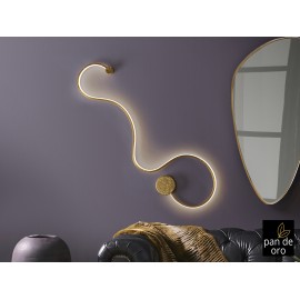 APLIQUE DE PARED LED PAN DE ORO