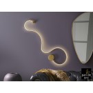 APLIQUE DE PARED LED PAN DE ORO