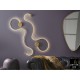 APLIQUE DE PARED LED PAN DE ORO