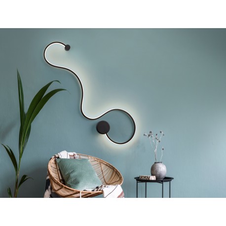 APLIQUE DE PARED LED NEGRO