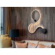 APLIQUE DE PARED LED NEGRO