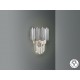APLIQUE DE PARED LED CRISTAL CROMO