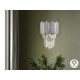 APLIQUE DE PARED LED CRISTAL CROMO