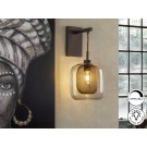 APLIQUE DE PARED LED DIMABLE MARRÓN CHOCOLATE