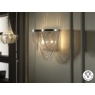 APLIQUE DE PARED LED CRISTAL DOS LUCES