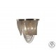 APLIQUE DE PARED LED CRISTAL DOS LUCES
