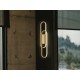 APLIQUE DE PARED LED ORO MATE