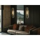 APLIQUE DE PARED LED ORO MATE