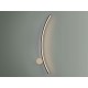 APLIQUE DE PARED LED NEGRO ORO CURVA