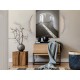 APLIQUE DE PARED LED NEGRO ORO CURVA