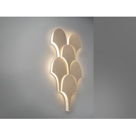 APLIQUE DE PARED LED DORADO COMPOSICIONES
