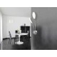 APLIQUE DE PARED LED DOS BRAZOS CROMO