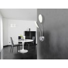 APLIQUE DE PARED LED DOS BRAZOS CROMO